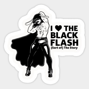 Black Flash Sticker